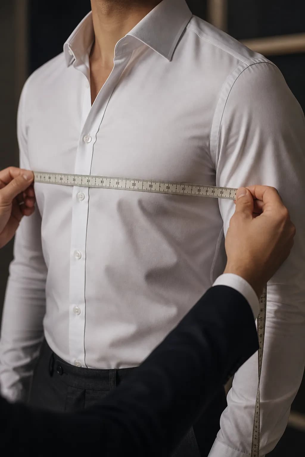 روش اندازهگیری دور سینه برای کتوشلوار